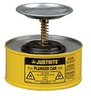 Justrite Yellow 1/2 gal Safety Can - 697841-00467 - 697841-00467 - R. S. Hughes Company, Inc.