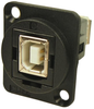 Usb Adapter, 2.0 Type B-Type A, Rcpt; Usb Connector Convert From Cliff Electronic Components - 54Y2158 - Newark, An Avnet Company