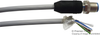 Sensor Cable, Amp, M12 Sensor Straight 5 Position Plug, Free / Stripped End, 1.5 M, 4.9 Ft Rohs Compliant Te Connectivity - 49Y4412 - Newark, An Avnet Company