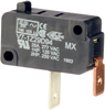 MICRO SWITCH V7 Series Miniature Basic Switch, Single Pole Normally Open Circuitry, 25 A at 250 Vac, Pin Plunger Actuator, 2,21 N [7.9 oz] Maximum Operating Force, Silver Contacts, Quick Connect Termi - V7-1Z29D94 - Honeywell Sensing & IoT