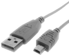 Computer Cable, Usb A To Usb Mini B, 3Ft, Grey; Connector A Multicomp - 83K3789 - Newark, An Avnet Company
