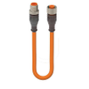 M12 to M12 cordset, Automotive Line, male to female, 4-pin, A-coded, -- RST 4-RKT 4-1006 - Image