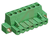 TERMINAL BLOCK, HORIZONTAL, 3 POLE - 70077407 - Allied Electronics, Inc.