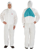 3M 4520 White XL SMMMS Polypropylene Disposable General Purpose & Work Coveralls - Fits 43 to 45 in Chest - 046719-46773 - 046719-46773 - R. S. Hughes Company, Inc.