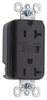 Duplex/Single Receptacle -- 5362-BKSP - Image