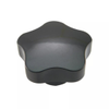 Star Knob - Female w/Locking Element; 1.570 in; 5/16-18; Stainless Steel -- KHY-355 - Image
