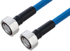 Plenum 7/16 DIN Male to 7/16 DIN Male Low PIM Cable 12 Inch Length Using SPP-500-LLPL Coax Using Times Microwave Parts - PE3C6368-12 - Pasternack