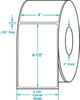 General Use Label w/ Perf - 620853 - Western Numerical Control