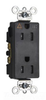 Duplex/Single Receptacle - TRIG26262-BK - Thomas & Betts Corporation