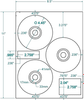 Inkjet/Laser CD Label with Hub Cap® - 312737 - Western Numerical Control