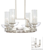 1694-613 4 Light Chandelier - 1694-613 - Minka Group