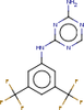 2-Amino-4-[3,5-bis(trifluoromethyl)phenyl]amino-1,3,5-tria.. - 3H32-3-X3 - SynQuest Laboratories, Inc.