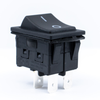 Rocker Switches - 1400-RBW2ABLKBLKFF0 - New Yorker Electronics Co., Inc.