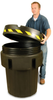 Sellars Black 95 gal Spill Containment Drum - 41 1/4 in Height - 32 1/ 4 in Overall Diameter - 90570 - SELLARS 90570 - R. S. Hughes Company, Inc.