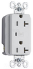 Surge Suppression Receptacle - 5352-WSP - Hubbell Wiring Device-Kellems