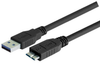 LSZH USB 3.0 Cable Type A - Micro B, 2.0m - MUS3A00046-2M - MilesTek Corporation