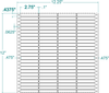 General Purpose Label - Pinfeed - 140106 - Western Numerical Control