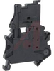 Terminal Block; 26 to 10 AWG; Black; 1;2; PA; 6.2 mm x 56.8 mm; Glass; 4 kV; 3 - 70169591 - Allied Electronics, Inc.