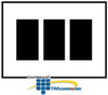Leviton 3 Gang Decora Residential and Commercial Grade.. - SJ263-S - TelephoneStuff.com
