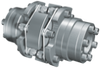 GERWAH Ring-flex Coupling with Short Spacer, Mounting with RINGFEDER Locking Assembly -- LHC - Image