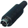 Male In-Line S-Vhs Connector; In Line Connector A Mcm - 38C8973 - Newark, An Avnet Company