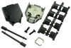 D Sub Hood, Size De, Black Zinc; Product Range Mh Connectors - 10WX0004 - Newark, An Avnet Company