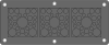 KEL-DPZ Multi-Membrane Cable Entry Plates- with High Cable Density / up to IP66 / UL Type 12 - 43675.101 - icotek Corp