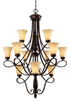 8106-363 CDB Large Chandeliers-Glass Shade - 454286 - Capital Lighting, Inc.