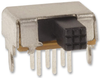 Switch, Slide, Dpdt, 200Ma, 30V, Pcb; Contact Configuration E-Switch - 15N7339 - Newark, An Avnet Company