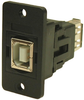 Usb Adapter, 2.0 Type B Rcpt-Type A Rcpt Rohs Compliant Cliff Electronic Components - 66AJ6917 - Newark, An Avnet Company