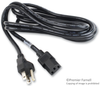 Power Cord Nema5-15P/iec, 9.8Ft, 13A Black; Connector Type A Volex - 93K2605 - Newark, An Avnet Company
