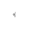Cam Latch T-Handle, Hand Operated, Zinc Alloy, Chrome Plated, Polished -- 92-50-104-10 - Image