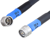 Handheld RF Analyzer Rugged Phase Stable Cable N Male to N Male Right Angle Cable 144 Inch Length Using PE-FF430 Coax, RoHS - PE3C4003-144 - Pasternack