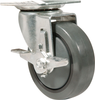 4" Precision Bearing Swivel Caster with Brake -- 8161549 - Image