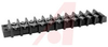 Double Row Terminal Strp, Series 21000CB, 30 amp, Clsd Bk Construc., 12 position - 70111163 - Allied Electronics, Inc.
