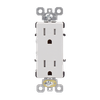 15 Amp Tamper Resistant Decorative Outlet, Side Wire & Back Wire, Commercial Grade - 2015C - Suzhou Ele Mfg Co., Ltd.