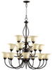 6010-18-86 Large Chandeliers-Glass Shade - 606459 - Capital Lighting, Inc.