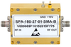 2 GHz to 18 GHz, Medium Power Broadband Amplifier with 1 Watt, 37 dB Gain and SMA -- SPA-180-37-01-SMA-B - Image