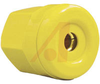 Connector, Electrical; Socket Receptacle; 0.16 in.; 0.81 in.; 0.19 in.; Yellow - 70120967 - Allied Electronics, Inc.