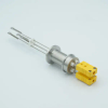 Thermocouple Feedthrough, Type K, 2 Pairs, Miniature Connectors, 1.18″ QF / KF Flange - A0408-2-QF - MPF Products, INC.
