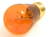 11 Watt, 130 Volt S14 Transparent Amber Sign/Indicator Bulb - B701211 - bulbs.com
