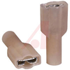 Terminal; 22 to 18 AWG; Brass; Nylon; Tin; 0.145 in. (Max.); UL 94V-2 - 70113712 - Allied Electronics, Inc.