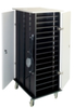32 unit Netbook Charging Cart - Black/Gray Granite -- N-32-GG - Image