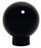 Phenolic Ball Knob with Shank, Brass Insert -- KD-1049 - Image