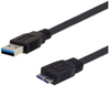 USB 3.0 High Flex Type A male to MicroB male 0.5M - MUS3A00037-05M - MilesTek Corporation