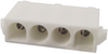Plug & Socket Connector, Header, 4 Position, 6.35Mm; Connector Systems Amp - Te Connectivity - 90F5015 - Newark, An Avnet Company
