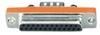Slimline Adapter, DB9 to DB25, Male/Female - FA610 - Visual Sound, Inc.