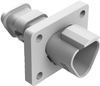 Housing, Rcpt, 3Pos, Plastic, Grey; Product Range Amphenol Sine/tuchel - 98AC8321 - Newark, An Avnet Company