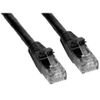 Amphenol MP-64RJ45UNNK-007 Cat6 UTP Patch Cable (550-MHz) with Snagless RJ45 Connectors - Black 7ft