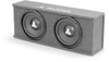 Enclosed Subwoofer System with Dual 10WXv2-4 Subwoofer Drivers, Dark Gray Carpet (400 W, 4 &Icirc;&copy;) - Sealed Enclosure -- CS210-WXv2 - Image